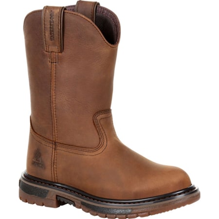 Rocky Big Kid's Original Ride FLX Waterproof Western Boot, 7M RKW0300Y